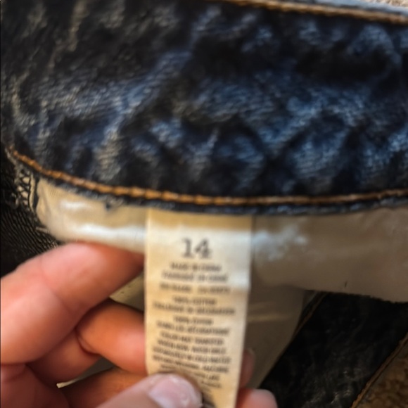 American Eagle Outfitters Blue Mini Skirt Casual Night Out - Picture 3 of 4